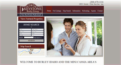 Desktop Screenshot of keystonerealty.ws